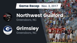 Recap: Northwest Guilford  vs. Grimsley  2017