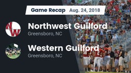 Recap: Northwest Guilford  vs. Western Guilford  2018