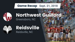 Recap: Northwest Guilford  vs. Reidsville  2018