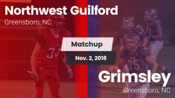 Matchup: Northwest Guilford vs. Grimsley  2018