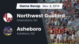 Recap: Northwest Guilford  vs. Asheboro  2019