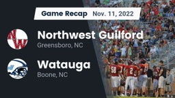 Recap: Northwest Guilford  vs. Watauga  2022