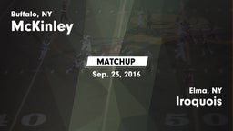 Matchup: McKinley vs. Iroquois  2016