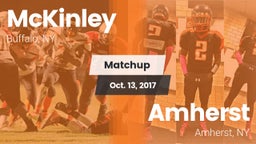Matchup: McKinley vs. Amherst  2017
