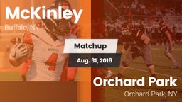 Matchup: McKinley vs. Orchard Park  2018