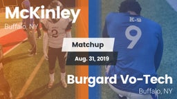Matchup: McKinley vs. Burgard Vo-Tech  2019