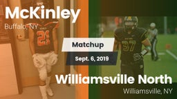 Matchup: McKinley vs. Williamsville North  2019