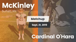 Matchup: McKinley vs. Cardinal O'Hara 2019