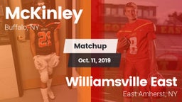 Matchup: McKinley vs. Williamsville East  2019