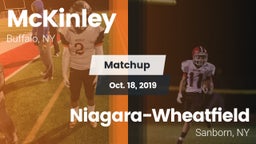 Matchup: McKinley vs. Niagara-Wheatfield  2019