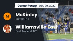 Recap: McKinley  vs. Williamsville East  2022