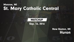 Matchup: St. Mary Catholic Ce vs. Huron  2016