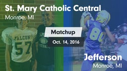 Matchup: St. Mary Catholic Ce vs. Jefferson  2016