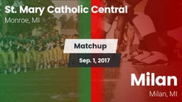 Matchup: St. Mary Catholic Ce vs. Milan  2017