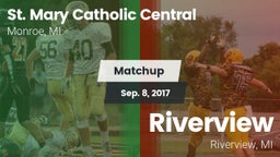 Matchup: St. Mary Catholic Ce vs. Riverview  2017