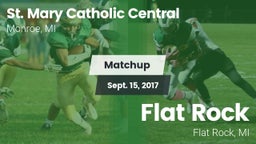 Matchup: St. Mary Catholic Ce vs. Flat Rock  2017