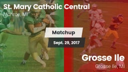 Matchup: St. Mary Catholic Ce vs. Grosse Ile  2017