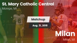 Matchup: St. Mary Catholic Ce vs. Milan  2018