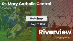 Matchup: St. Mary Catholic Ce vs. Riverview  2018