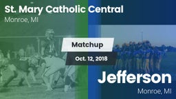 Matchup: St. Mary Catholic Ce vs. Jefferson  2018
