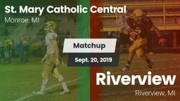 Matchup: St. Mary Catholic Ce vs. Riverview  2019