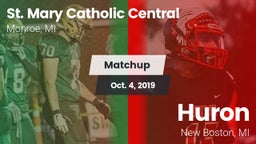 Matchup: St. Mary Catholic Ce vs. Huron  2019