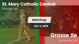 Matchup: St. Mary Catholic Ce vs. Grosse Ile  2019