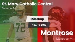 Matchup: St. Mary Catholic Ce vs. Montrose  2019