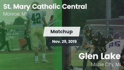 Matchup: St. Mary Catholic Ce vs. Glen Lake   2019