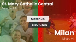 Matchup: St. Mary Catholic Ce vs. Milan  2020