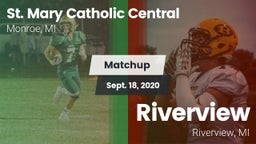 Matchup: St. Mary Catholic Ce vs. Riverview  2020