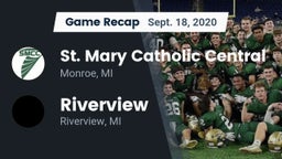 Recap: St. Mary Catholic Central  vs. Riverview  2020