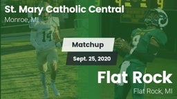 Matchup: St. Mary Catholic Ce vs. Flat Rock  2020