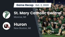 Recap: St. Mary Catholic Central  vs. Huron  2020