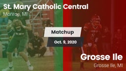 Matchup: St. Mary Catholic Ce vs. Grosse Ile  2020