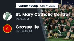 Recap: St. Mary Catholic Central  vs. Grosse Ile  2020