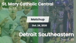 Matchup: St. Mary Catholic Ce vs. Detroit Southeastern  2020