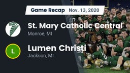 Recap: St. Mary Catholic Central  vs. Lumen Christi  2020