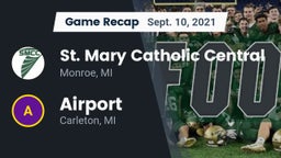 Recap: St. Mary Catholic Central  vs. Airport  2021