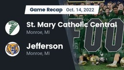 Recap: St. Mary Catholic Central  vs. Jefferson  2022