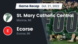 Recap: St. Mary Catholic Central  vs. Ecorse  2022