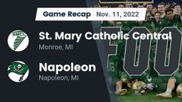 Recap: St. Mary Catholic Central  vs. Napoleon  2022
