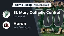 Recap: St. Mary Catholic Central  vs. Huron  2023