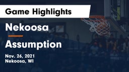 Nekoosa  vs Assumption  Game Highlights - Nov. 26, 2021