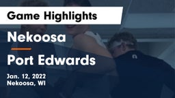 Nekoosa  vs Port Edwards  Game Highlights - Jan. 12, 2022