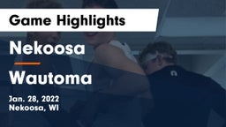 Nekoosa  vs Wautoma  Game Highlights - Jan. 28, 2022