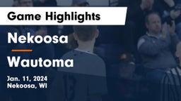 Nekoosa  vs Wautoma  Game Highlights - Jan. 11, 2024