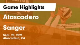 Atascadero  vs Sanger  Game Highlights - Sept. 25, 2021