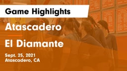 Atascadero  vs El Diamante  Game Highlights - Sept. 25, 2021