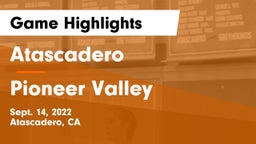 Atascadero  vs Pioneer Valley  Game Highlights - Sept. 14, 2022